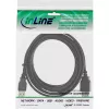 USB 2.0 pagarinātājkabelis Type A spraudnis/sievišķais InLine 34618B 1.8m melns
