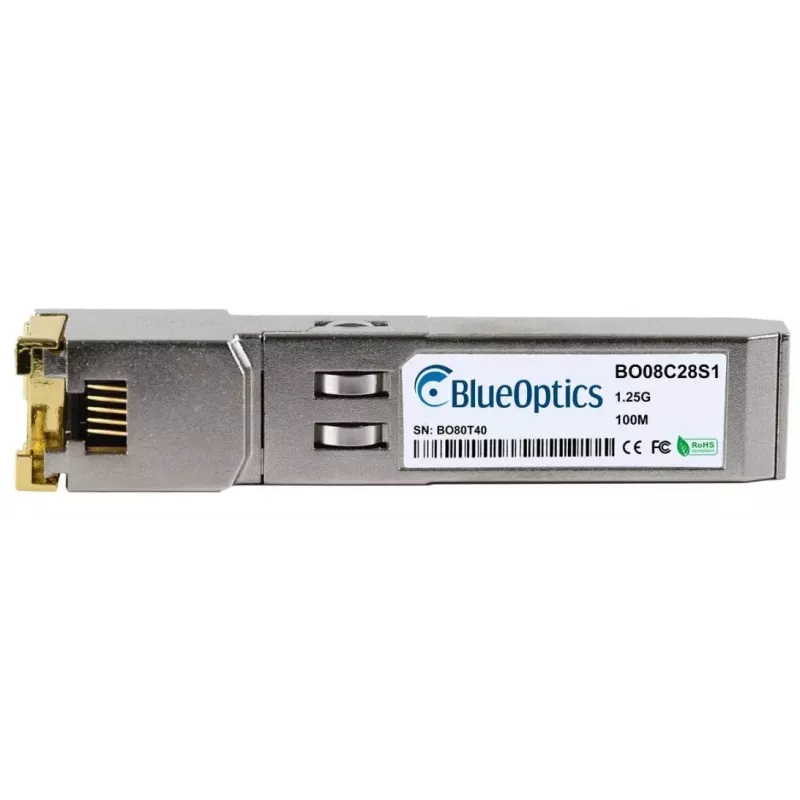 SFP raiduztvērēja modulis BlueOptics 3HE00062CB-BO Copper 1250 Mbit/s