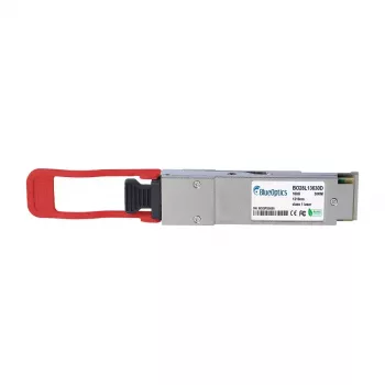 Optiskā šķiedras raiduztvērēja modulis BlueOptics 3HE11239AA-BO QSFP28 LC Alumīnijs
