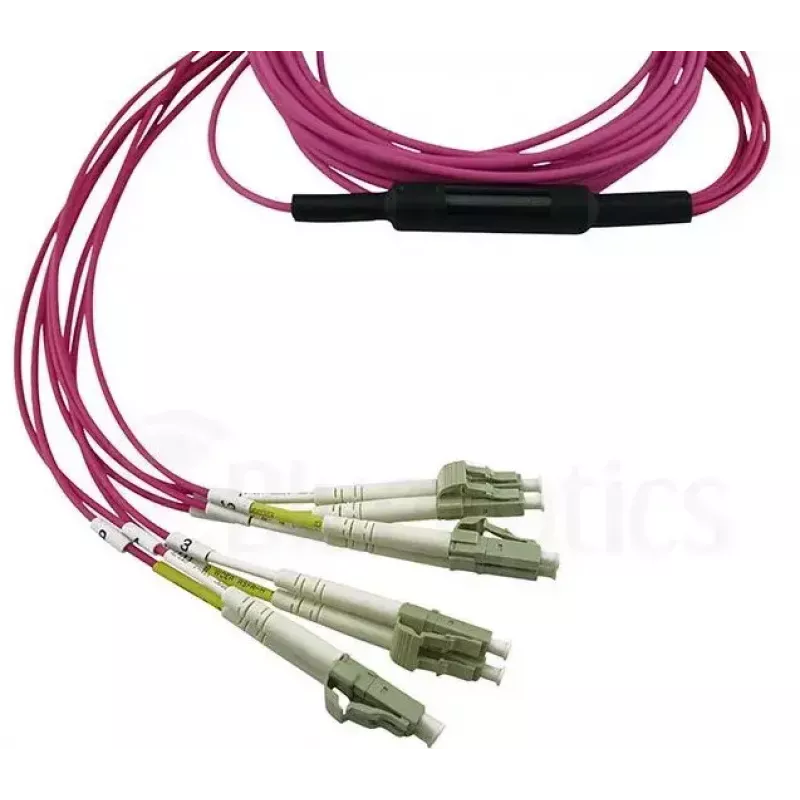 BlueOptics 3HE13896AA-1-BO InfiniBand optiskās šķiedras kabelis 1 m MPO 4x LC