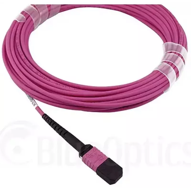 MPO-4xLC Multimode OM4 komutācijas kabelis BlueOptics Alcatel-Nokia 3HE13896AA-5 5m LC/APC