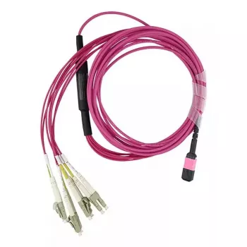 MPO-4xLC Multimodālais OM4 komutācijas kabelis BlueOptics Alcatel-Nokia 3HE13896AA-7.5 7,5 m LC/APC