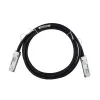 BlueOptics 40G-QSFP-C-00501 InfiniBand optiskās šķiedras kabelis 0,5 m melns