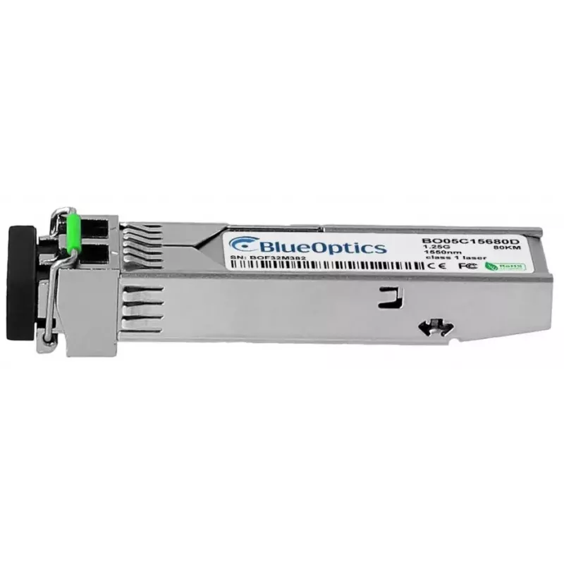 Optiskās šķiedras SFP raiduztvērējs BlueOptics 430-4536-BO 80000 m Alumīnijs