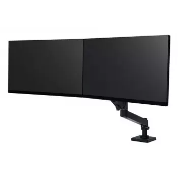 Ergotron LX Series 45-684-292 monitora stiprinājuma statīvs 68,6 cm 27 galdam Melns