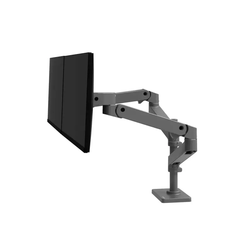 Ergotron LX Series 45-690-293 monitora stiprinājuma statīvs 68,6 cm 27 collas Galda Tumši pelēks