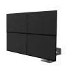 Ergotron LX Series 45-690-293 monitora stiprinājuma statīvs 68,6 cm 27 collas Galda Tumši pelēks