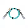 BlueOptics InfiniBand/optiskās šķiedras kabelis 7 m QSFP28 Aqua