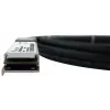 InfiniBand/optiskās šķiedras kabelis BlueOptics 470-ABPY 1 m QSFP28 melns