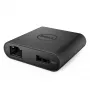 USB-C centrmezgls DELL USB-C - HDMI / VGA / Ethernet / USB 3.0, melns