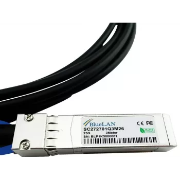 BlueOptics 470-ACEY InfiniBand šķiedras optikas kabelis 5 m SFP28 vīrišķais vīrišķais