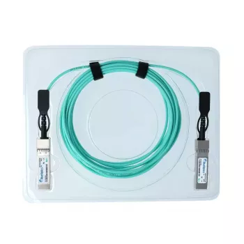 BlueOptics InfiniBand/optiskās šķiedras kabelis 7 m SFP28 Aqua krāsā