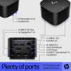 HP Thunderbolt Dock 120W G4 vadu dokstacija melna