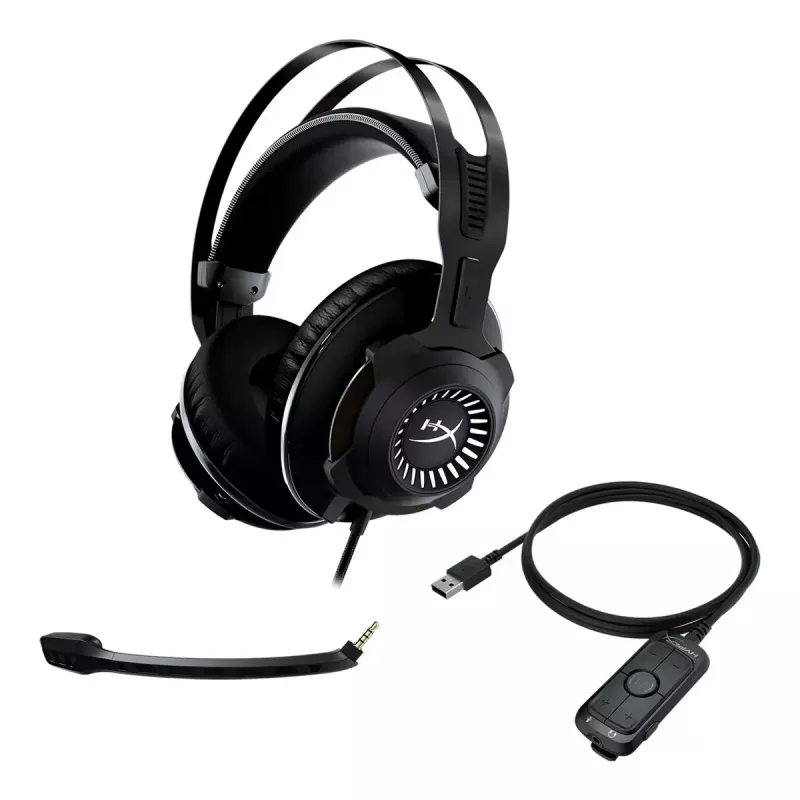 HyperX Cloud Revolver - Spēļu austiņas + 7.1 (Gunmetal)