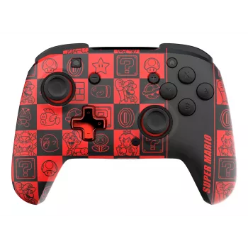 PDP REMATCH GLOW melns, zaļš, sarkans spēļu kontrolieris analogs / digitāls Nintendo Switch, Nintendo Switch OLED
