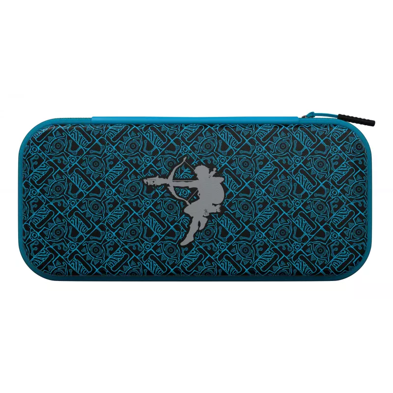 PDP Travel Case GLOW: Sheikah Shoot, paredzēts Nintendo Switch, Nintendo Switch Lite, Nintendo Switch - OLED modelim