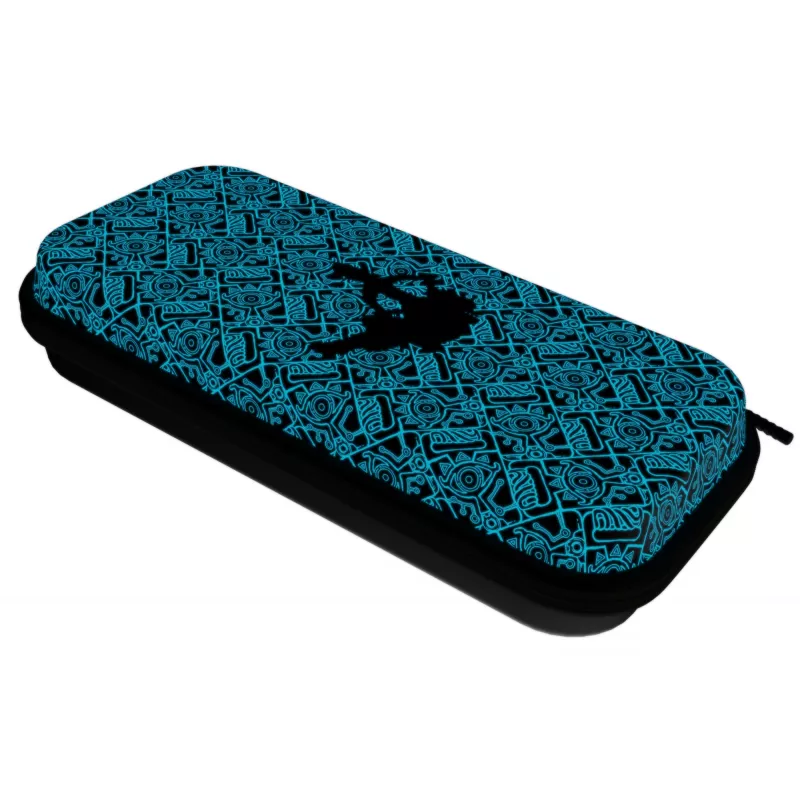PDP Travel Case GLOW: Sheikah Shoot, paredzēts Nintendo Switch, Nintendo Switch Lite, Nintendo Switch - OLED modelim