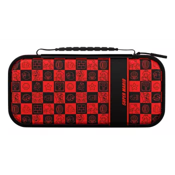 PDP Travel Case Plus GLOW: Super Icon, Nintendo Switch, Nintendo Switch Lite, Nintendo Switch - OLED modelim