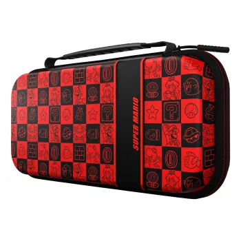 PDP Travel Case Plus GLOW: Super Icon, Nintendo Switch, Nintendo Switch Lite, Nintendo Switch - OLED modelim