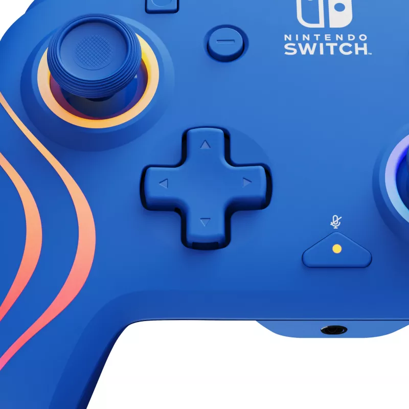 PDP Afterglow Wave Zils USB Gamepad Analogue / Digital Nintendo Switch, Nintendo Switch OLED