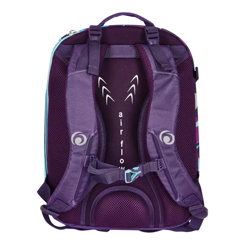 Skolas mugursoma Herlitz Ultimate CamoPurple