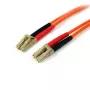 StarTech.com 10m optiskās šķiedras kabelis - daudzmodu dupleksais 50/125 - LSZH optiskais džempervads - LC/LC