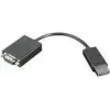 DisplayPort uz VGA adapteris Lenovo 57Y4140, atbalsta izšķirtspēju līdz 1920x1200