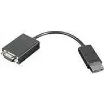 DisplayPort uz VGA adapteris Lenovo 57Y4140, atbalsta izšķirtspēju līdz 1920x1200