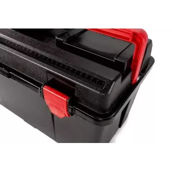 Instrumentu kaste Parat 5811000391 polipropilēns melns sarkans platums 445 mm