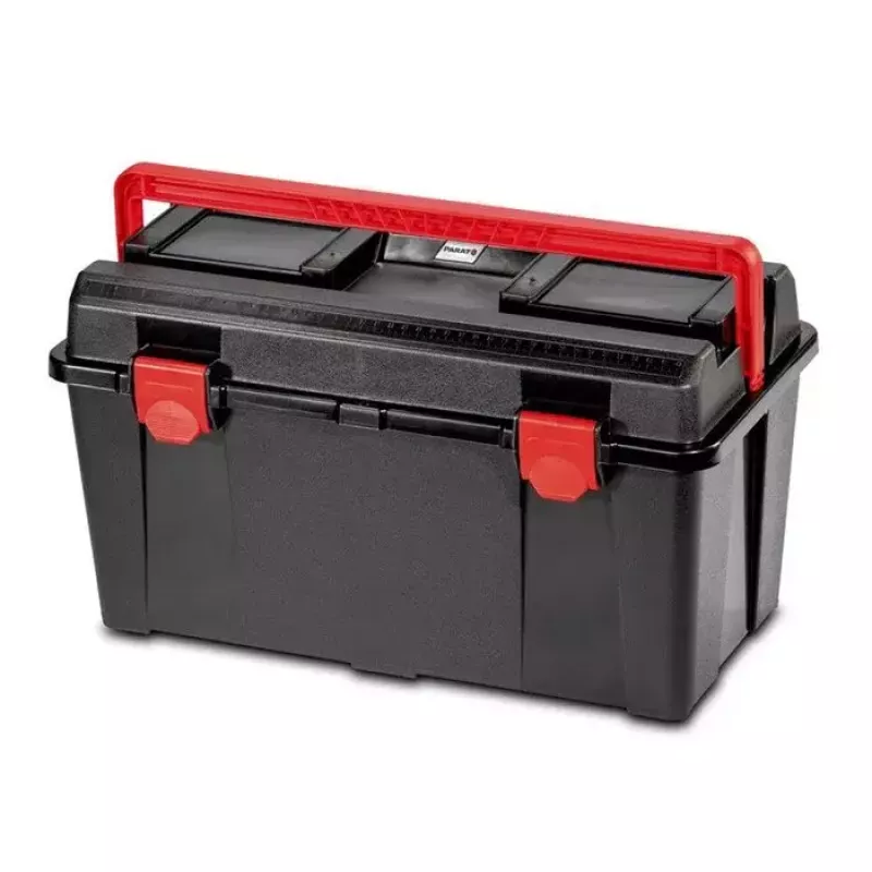 Instrumentu kaste Parat 5811000391 polipropilēns melns sarkans platums 445 mm