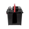 Instrumentu kaste Parat 5811000391 polipropilēns melns sarkans platums 445 mm