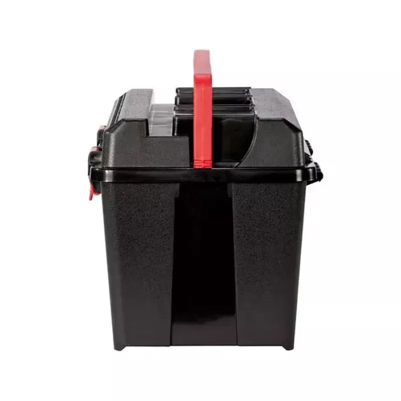 Instrumentu kaste Parat 5811000391 polipropilēns melns sarkans platums 445 mm
