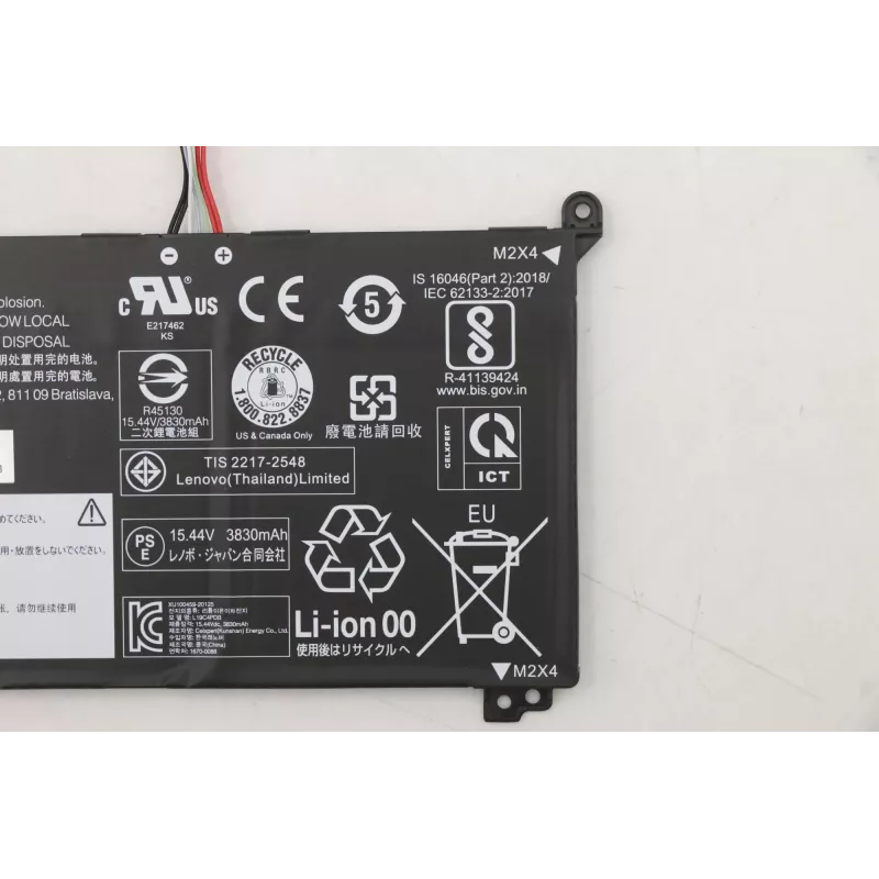 Baterija Lenovo FRU TP1415 CP/A L19C4PDB 15.44V 60Wh 4-cell klēpjdatora baterija