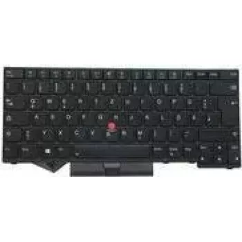 Lenovo Primax 5N20V44059 rezerves klaviatūra, vācu QWERTZ, ar apgaismojumu, ar TrackPoint, priekš ThinkPad P14s Gen 1 / T14 Gen 1
