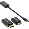 InLine USB displeja pārveidotāju komplekts 6-in-1, 4K/60Hz, melns