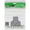 InLine Cat.5e STP T-Adapter RJ45 ligzda uz 2x RJ45 ligzda Melna