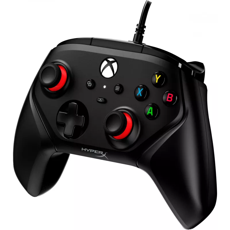 Gamepad HyperX 6L366AA melns USB vadu savienojums priekš PC Xbox One Series S X