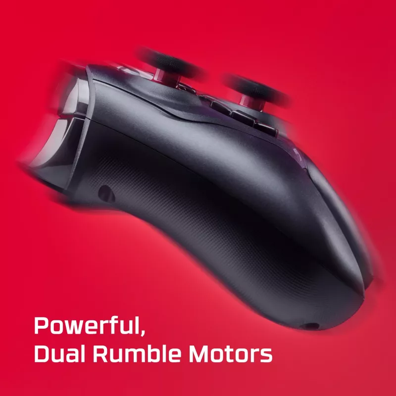 Gamepad HyperX 6L366AA melns USB vadu savienojums priekš PC Xbox One Series S X