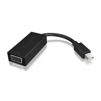 ICY BOX IB-AC504 VGA (D-Sub) Mini DisplayPort Melns