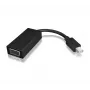 ICY BOX IB-AC504 VGA (D-Sub) Mini DisplayPort Melns