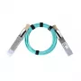 InfiniBand/optisko šķiedru kabelis BlueOptics 740-065052-BO 5 m QSFP Akvamarīns