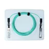BlueOptics InfiniBand/optiskās šķiedras kabelis 7 m SFP+ akvamarīna krāsā