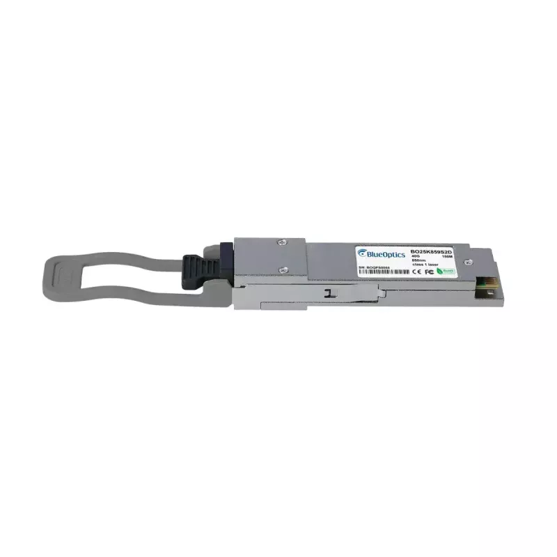 Šķiedru optikas raiduztvērēja modulis BlueOptics 740-080490-BO QSFP LC saskarne