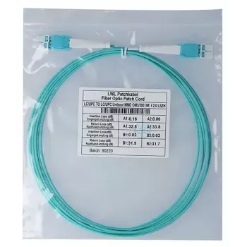 BlueOptics InfiniBand/optiskās šķiedras kabelis 5 m LC OM3