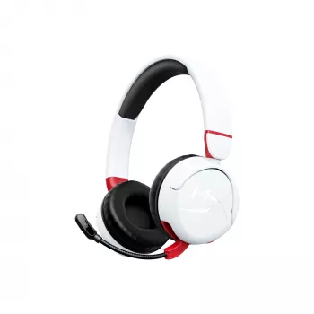 HyperX Cloud Mini - bezvadu spēļu austiņas (baltas)