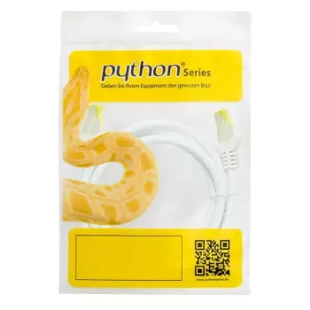 Tīkla kabelis Python 8070PY-075W RJ-45 Cat7 7.5 m Balts