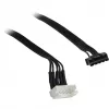 Inter-Tech RS-04 RGB datora korpusa ventilators 12 cm melns