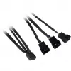 Inter-Tech RS-04 RGB datora korpusa ventilators 12 cm melns