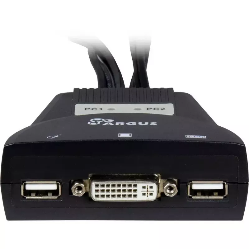 KVM slēdzis Inter-Tech KVM-LS-21DA DVI