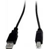 Saskarnes adapteris INTER-TECH KT-150D — RJ-45 (sieviešu) uz DVI‑D, vadu, maks. 1980×1080, komplektā USB A–B kabelis, metāla, melns